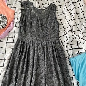 gray laced dress from altr’d state